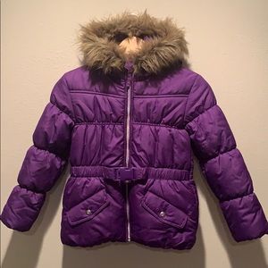 NWOT💜Purple puffy jacket